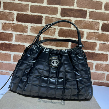 商品名称：グッチ GUCCI 057-GG746210BK 2023年最新入荷 キルティング ミディアム トートバッグ ホーボーバッグ ショルダーバッグ クロスボディバッグ レディースかばん