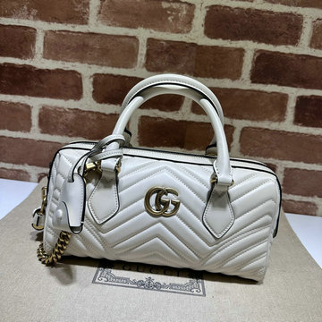 商品名称：グッチ GUCCI 057-GG746319PBS 2023年最新入荷 GGマーモント スモール トップハンドルバッグ トートバッグ ハンドバッグ 2way ショルダーバッグ