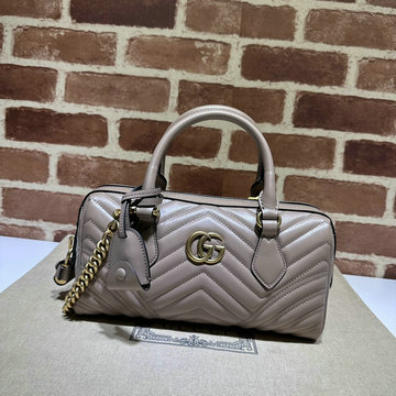 商品名称：グッチ GUCCI 057-GG746319PLF 2023年最新入荷 GGマーモント スモール トップハンドルバッグ トートバッグ ハンドバッグ 2way ショルダーバッグ