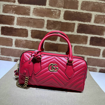 グッチ GUCCI 057-GG746319PMH 2023年最新入荷 GGマーモント スモール トップハンドルバッグ トートバッグ ハンドバッグ 2way ショルダーバッグ