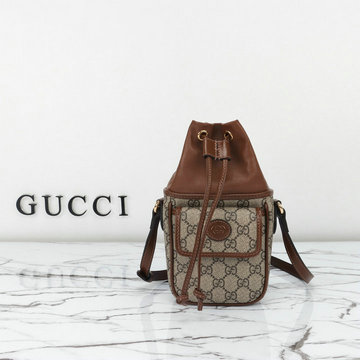 商品名称：グッチ GUCCI 057-GG746303BXK 2023年最新入荷 ミニバゲットバッグ ドローストリングバッグ 斜め掛け ショルダーバッグ クロスボディバッグ