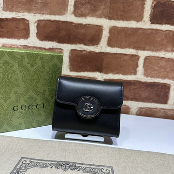 商品名称：グッチ GUCCI 057-GG760197PBK 2023年最新入荷 PETITE GG ミディアム ウォレット 三つ折り短財布 ショートウォレット カード入れ 札入れ