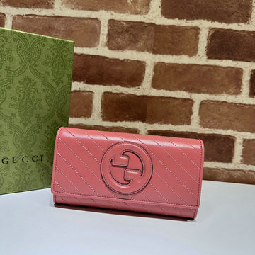 商品名称：グッチ GUCCI 057-GG760302PMH2023年最新入荷 ブロンディ〕コンチネンタルウォレット フラップ ロングウォレット 二つ折り長財布 カード入れ