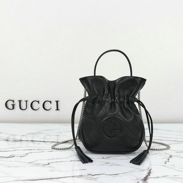 商品名称：グッチ GUCCI 057-GG760313PBK 2023年最新入荷 ブロンディ ミニ バケットバッグ トートバッグ ハンドバッグ 2way チェーンポーチ ショルダーバッグ
