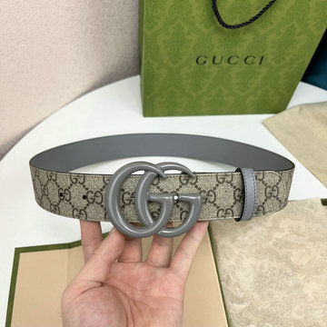 商品名称：グッチ GUCCI 057-GG400593QL 2023年最新入荷 ダブルG キルティング ワイドベルト GG バックル カーフスキン 幅4cm
