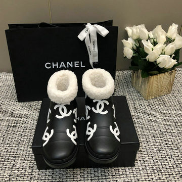 シャネル CHANEL 26-CHJ23047ZM 2023年秋冬最新入荷 ウィメンズ アンクルブーツ レインブーツ フラットシューズ レディースシューズ 靴