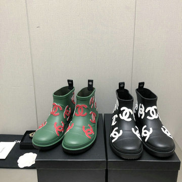 商品名称：シャネル CHANEL 26-CHJ23047ZX 2023年秋冬最新入荷 ウィメンズ アンクルブーツ レインブーツ フラットシューズ レディースシューズ 靴