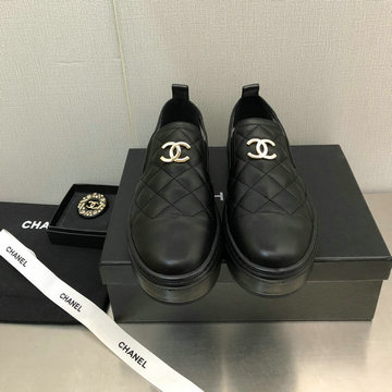 商品名称：シャネル CHANEL 26-CHJ23049Q 2023年秋冬最新入荷 ローファーシューズ フラットフォーム レディースシューズ 厚底シューズ 靴