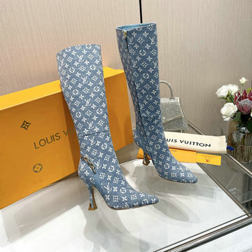 ルイヴィトン LOUISVUITTON 26-LVJ23038GM 2023年秋冬最新入荷 ウィメンズ ロングブーツ ハイヒールシューズ ピンヒール レディースシューズ