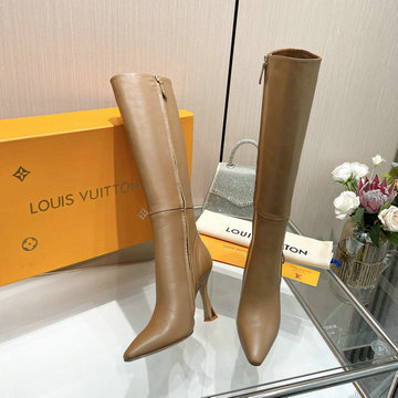 商品名称：ルイヴィトン LOUISVUITTON 26-LVJ23038GP 2023年秋冬最新入荷 ウィメンズ ロングブーツ ハイヒールシューズ ピンヒール レディースシューズ