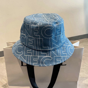 セリーヌ CELINE AN-MZCE23017 2023年秋冬最新入荷 エスバドリーハット ボブハット 帽子 短めのブリム