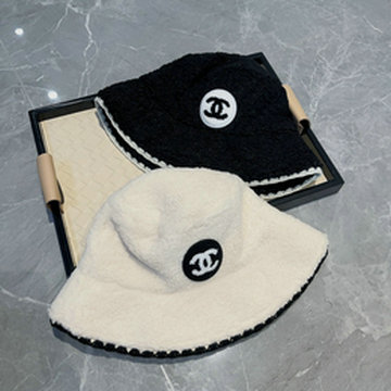 シャネル CHANEL AN-MZCH23038 2023年秋冬最新入荷 エスバドリーハット ボブハット ラムウール 帽子 短めのブリム