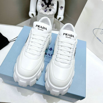 商品名称：プラダ PRADA 26-PDJ23037 2023年秋冬最新入荷 スニーカー カジュアルシューズ スポーツシューズ レースアップシューズ 厚底 レディースシューズ