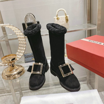 ロジェヴィヴィエ ROGER VIVIER 26-RVJ23002RY 2023年秋冬最新入荷 ウィメンズ ショートブーツ カジュアルシューズ レディースシューズ フラットフォーム 靴