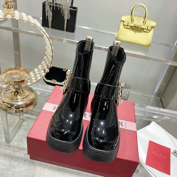 商品名称：ロジェヴィヴィエ ROGER VIVIER 26-RVJ23004QZ 2023年秋冬最新入荷 ウィメンズ ショートブーツ カジュアルシューズ レディースシューズ フラットフォーム 靴