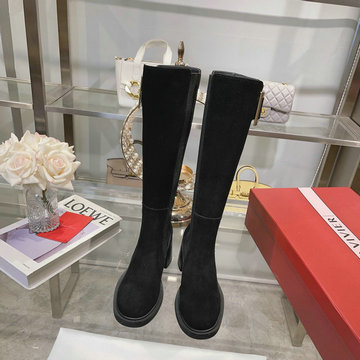 商品名称：ロジェヴィヴィエ ROGER VIVIER 26-RVJ23007RY 2023年秋冬最新入荷 ウィメンズ ロングブーツ ローヒールシューズ スクエアヒール カジュアルシューズ 厚底