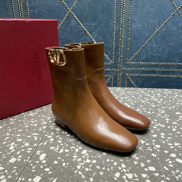 ヴァレンティノ Valentino 26-VTJ23010P 2023年秋冬最新入荷 ショートブーツ フラットシューズ レディースシューズ カジュアルシューズ