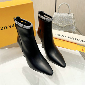 ルイヴィトン LOUISVUITTON 26-LVJ23041GP 2023年秋冬最新入荷 ウィメンズ ショートブーツ ハイヒールシューズ ピンヒール レディースシューズ