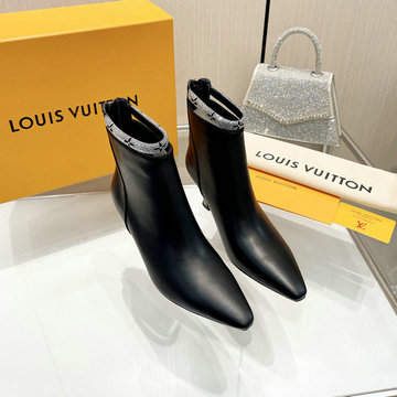 商品名称：ルイヴィトン LOUISVUITTON 26-LVJ23041ZP 2023年秋冬最新入荷 ウィメンズ ショートブーツ ハイヒールシューズ ピンヒール レディースシューズ