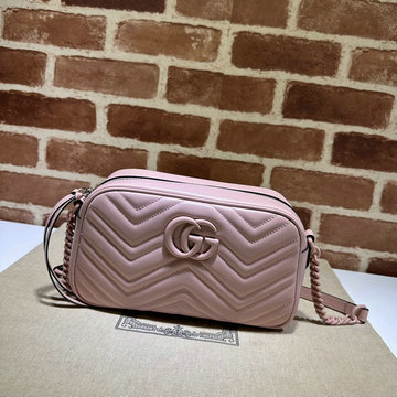 商品名称：グッチ GUCCI 057-GG447632WQF 2023年最新入荷 GGマーモント スモール 斜め掛け ショルダーバッグ クロスボディバッグ レディースかばん カーフレザー