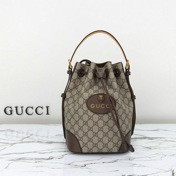 グッチ GUCCI 057-GG473875BKF  2023年最新入荷 バケットバッグ ドローストリングバッグ ショルダーバッグ クロスボディバッグ レディースかばん
