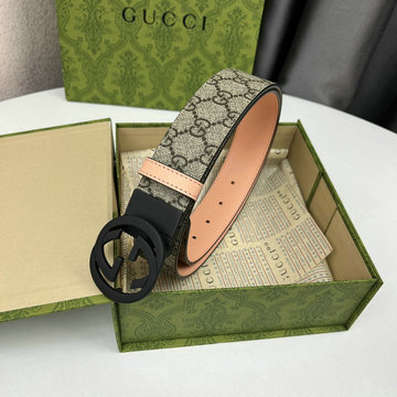 グッチ GUCCI 057-GG525040BF 2023年最新入荷 リバーシブル ベルト カーフスキン 幅37mm