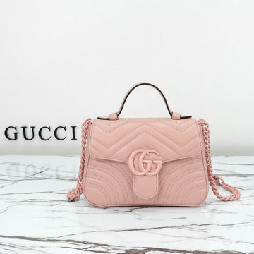 グッチ GUCCI 057-GG702563PQYF 2023年最新入荷 GG マーモント トップハンドルバッグ トートバッグ ハンドバッグ 2way 斜め掛け ショルダーバッグ