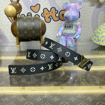 ルイヴィトン LOUISVUITTON 057-M8380LP  2023年最新入荷 LV イニシャル 30MM リバーシブル ベルト ウィメンズ アクセサリー カーフレザー