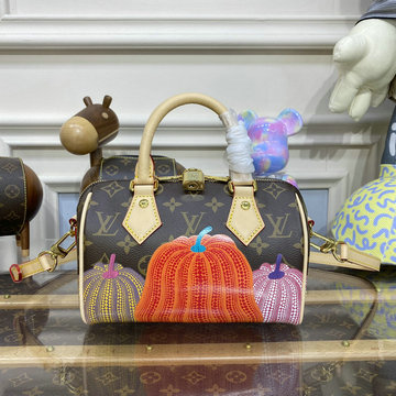 ルイヴィトン LOUISVUITTON 057-M46469 2023年最新入荷 LVxYK スピーディ バンドリエール 20 ボストンバッグ トートバッグ ショルダーバッグ