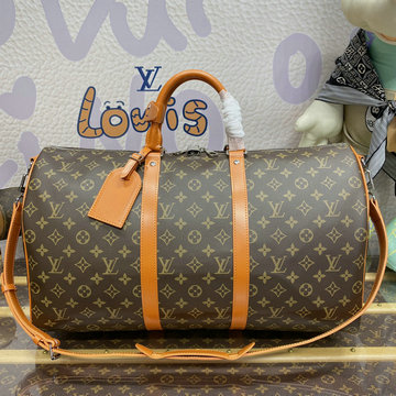 ルイヴィトン LOUISVUITTON 057-M46770 2023年最新入荷 キーポル バンドリエール 50 トートバッグ 旅行かばん トラベルバッグボストンバッグ