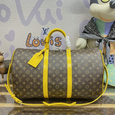 ルイヴィトン LOUISVUITTON 057-M46771 2023年最新入荷 キーポル バンドリエール 50 トートバッグ 旅行かばん トラベルバッグボストンバッグ
