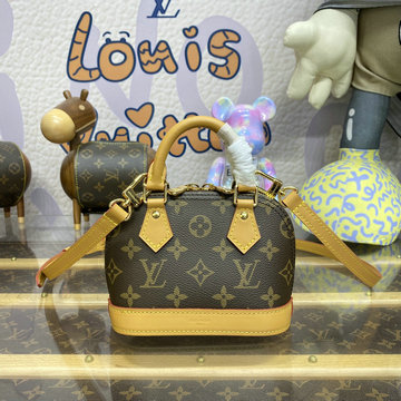 商品名称：ルイヴィトン LOUISVUITTON 057-M82717 2023年最新入荷 ナノ アルマ トップハンドルバッグ トートバッグ 2way ショルダーバッグ クロスボディ