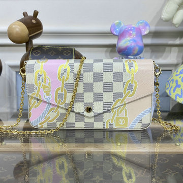 ルイヴィトン LOUISVUITTON 057-N40466 2023年最新入荷 ポシェット フェリシー ポーチ チェーンポーチ ショルダーバッグ