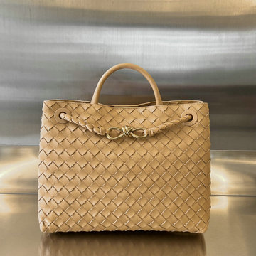 ボッテガヴェネタ BOTTEGAVENETA  aj-BOV766016YL 2023年最新入荷 ミディアム アンディアーモ トップハンドルバッグ トートバッグ ハンドバッグ
