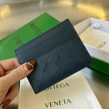 ボッテガヴェネタ BOTTEGAVENETA aj-BOV749449QBK  2023年最新入荷 イントレチャート クレジットカードケース 名刺入れ 短財布