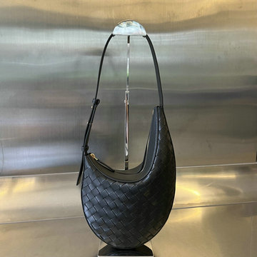 商品名称：ボッテガヴェネタ BOTTEGAVENETA aj-BOV755074BK  2023年最新入荷 スモール ドロップ ホーボーバッグ ショルダーバッグ トートバッグ レディースかばん