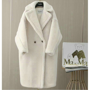 商品名称：マックスマーラ MaxMara JS-WTMAX23002  2023年秋冬最新入荷 ロング丈 Teddy Bear Icon Coat テディ ベーア コート ロングスリーブ トップスコート