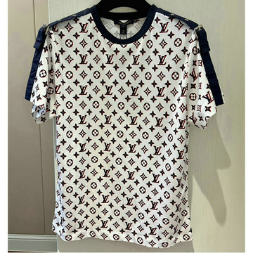 商品名称：ルイヴィトン LOUISVUITTON XG-TDLV23150 2023年秋冬最新入荷 トリコロールモノグラムTシャツ 半袖 ショートスリーブ スウェットシャツ 短袖 クルーネック