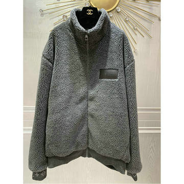 商品名称：ルイヴィトン LOUISVUITTON XG-WTLV23014 2023年秋冬最新入荷 フリースブルゾン ロングスリーブ ジャケット ファスナー開閉式 トップスコート 長袖