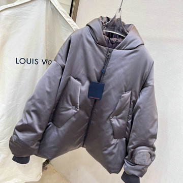商品名称：ルイヴィトン LOUISVUITTON XG-YFLV23004  2023年秋冬最新入荷 パファジャケット ダウンジャケット フーディーダウン トップスコート ロングスリーブ アウター