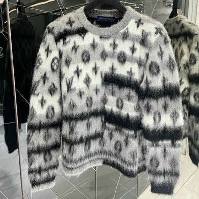 商品名称：ルイヴィトン LOUISVUITTON XG-MYLV23024 2023年秋冬最新入荷 ロングスリーブ セーター クルーネック ウールニット カジュアル トップス 長袖