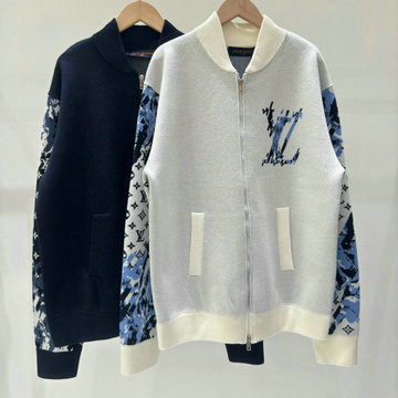商品名称：ルイヴィトン LOUISVUITTON XG-WTLV23022 2023年秋冬最新入荷 ジップコットンブレンドブルゾン ジャケット ロングスリーブ カジュアルコート トップスコート