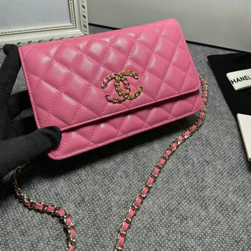 商品名称：シャネル CHANEL CC-CH1794QJFH　2021年最新入荷 チェーン ウォレット 斜め掛け ショルダーバッグ フラップバッグ レディースかばん クロスボディ キャビアスキン