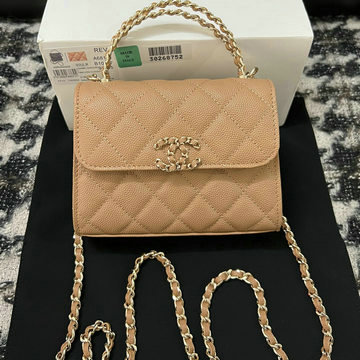 シャネル CHANEL CC-CH68131QJXS  2023年最新入荷 ミニ トップハンドルバッグ トートバッグ チェーン クラッチ 斜め掛け ショルダーバッグ レディースかばん