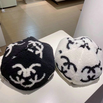 商品名称：シャネル CHANEL AN-MZCH23044  2023年秋冬最新入荷 ベレー 帽子 ラムウール ハット