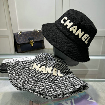 商品名称：シャネル CHANEL AN-MZCH230422023年秋冬最新入荷 エスバドリーハット ボブハット ツイード 帽子 短めのブリム
