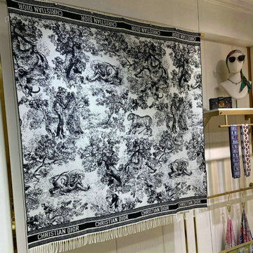 商品名称：クリスチャンディオール CHRISTIAN DIOR AN-WJCD23005 2023年最新入荷 スクエアマフラー ストール ショール カシミヤ スカーフ