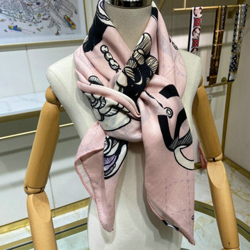 シャネル CHANEL AN-WJCH23016 2023年最新入荷 スクエアマフラー ストール ショール カシミヤ スカーフ