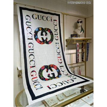 グッチ GUCCI AN-WJGG23006 2023年最新入荷 スクエアマフラー ストール ショール カシミヤ スカーフ