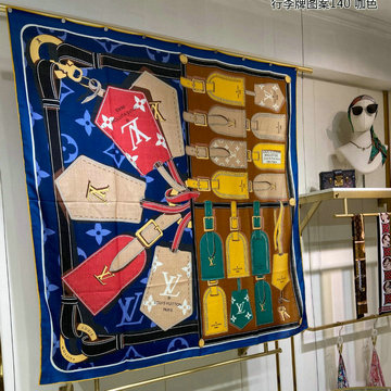 ルイヴィトン LOUISVUITTON AN-WJLV23009 2023年最新入荷 スクエアマフラー ストール ショール カシミヤ スカーフ